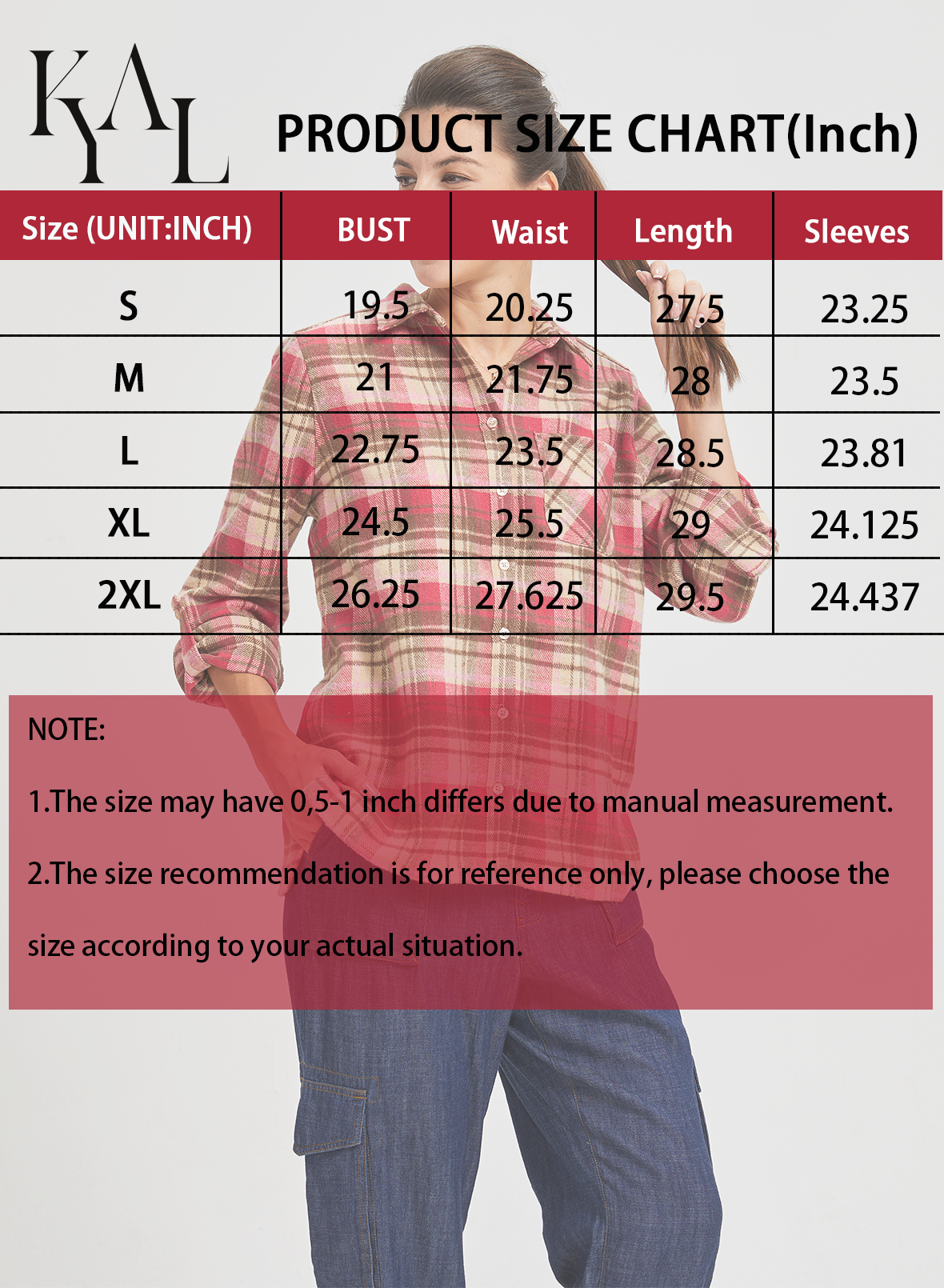 Womens Flannel Shirt Long Sleeve Checkered V Neck Button Down Casual Business Office Shirt Stylish and Comfortable Flannel Top Ideal for Spring and Autumn Versatile for Every Outfit Essential for Every Womens Wardrobe Pink and white plaid