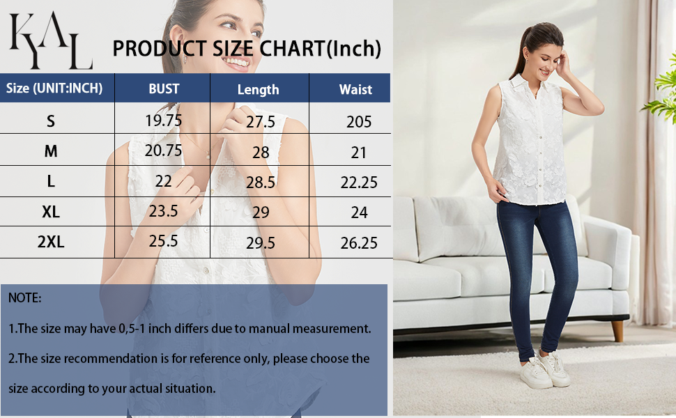 Womens Sleeveless White Shirt Button Down Blouse Professional Wrinkle Resistant Collared Top Loose Fit Office Wear Stylish White Tops for Women Elegant Work Shirt