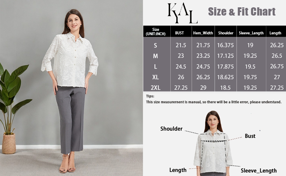 Womens White Long Sleeve Shirt Button Up Casual Blouse for Women Wrinkle Free Office Top Loose Fit Classic White Shirt for Business Work Elegant Fashion Daily Wear